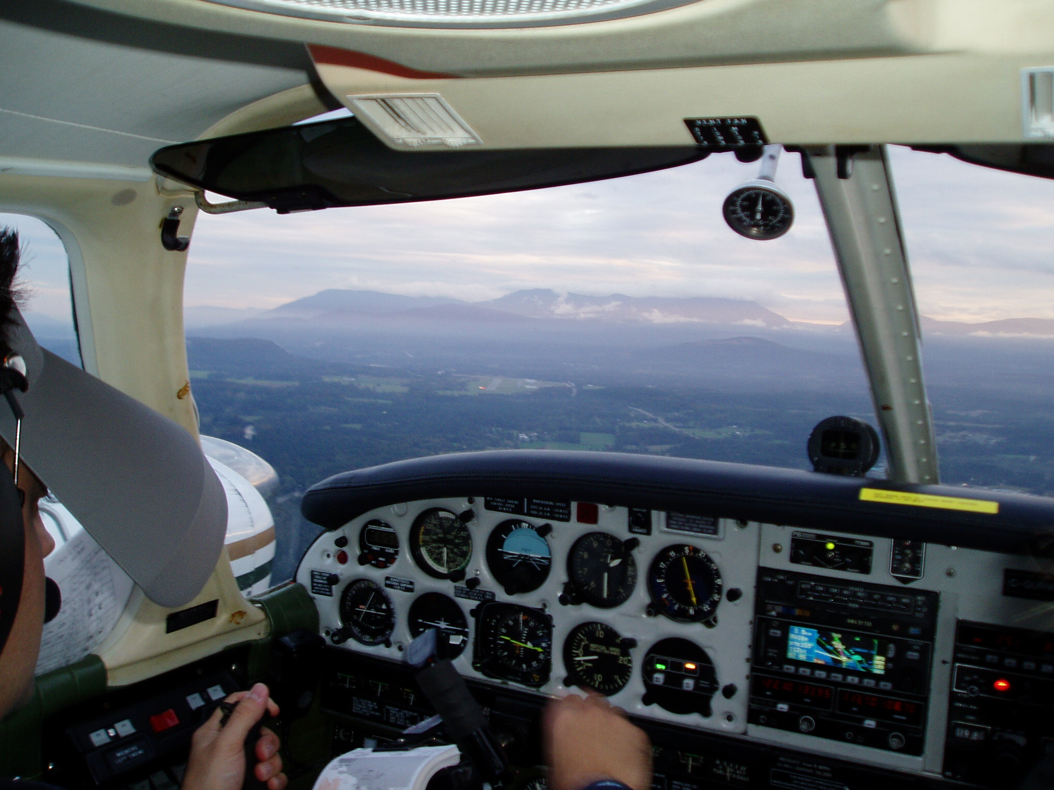 Instrument Training in Langley Flying School's Piper Seneca
